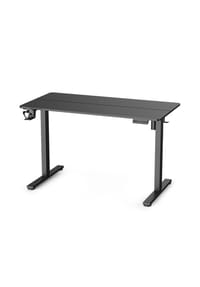 Rattantree - Elektrisch höhenverstellbarer Schreibtisch 120×60cm mit Speicherfunktion,Anti-Kollisionsschutz für - schwarz