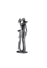 GILDE - Skulptur "Couple" - silber