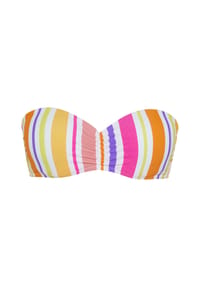 CHIEMSEE - Balconette Bikini-Oberteil, abnehmbare Träger, für Damen - 1021 White/Orange