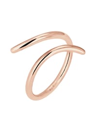 elli. - Ring Wickelring Statement Geo Blogger 925 Silber - Gold