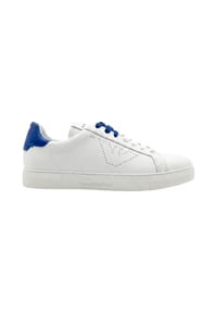 EMPORIO ARMANI - Sneakers Platform - White and Blue