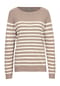 GALERIA essentials Pullover, Rundhalsausschnitt, Langarm, Streifen, für Damen Bild 1