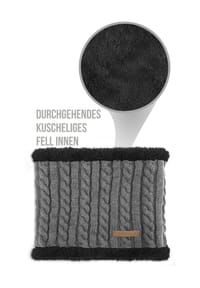 normani® - Winter-Fellschal Kebili - Braun/Braun