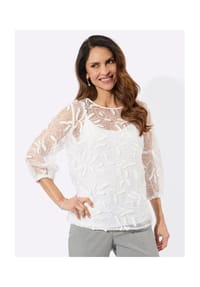 Witt - Spitzen-Bluse - ecru