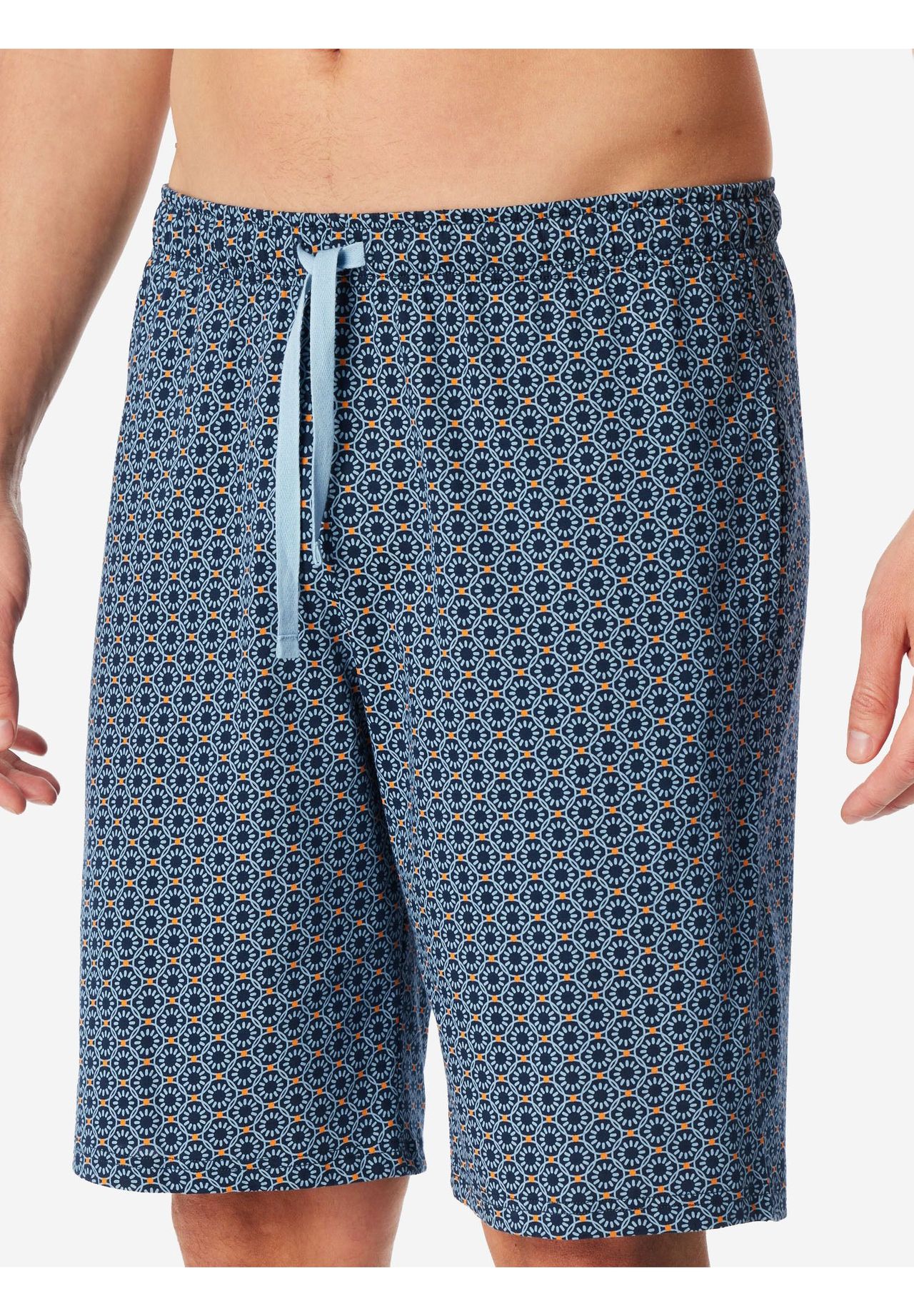 Schiesser Schlafshorts, FüR Herren, Blau, 50