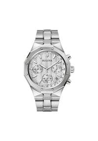 BULOVA OCTAGON - Herren Chronograph "96B408" - SILBER