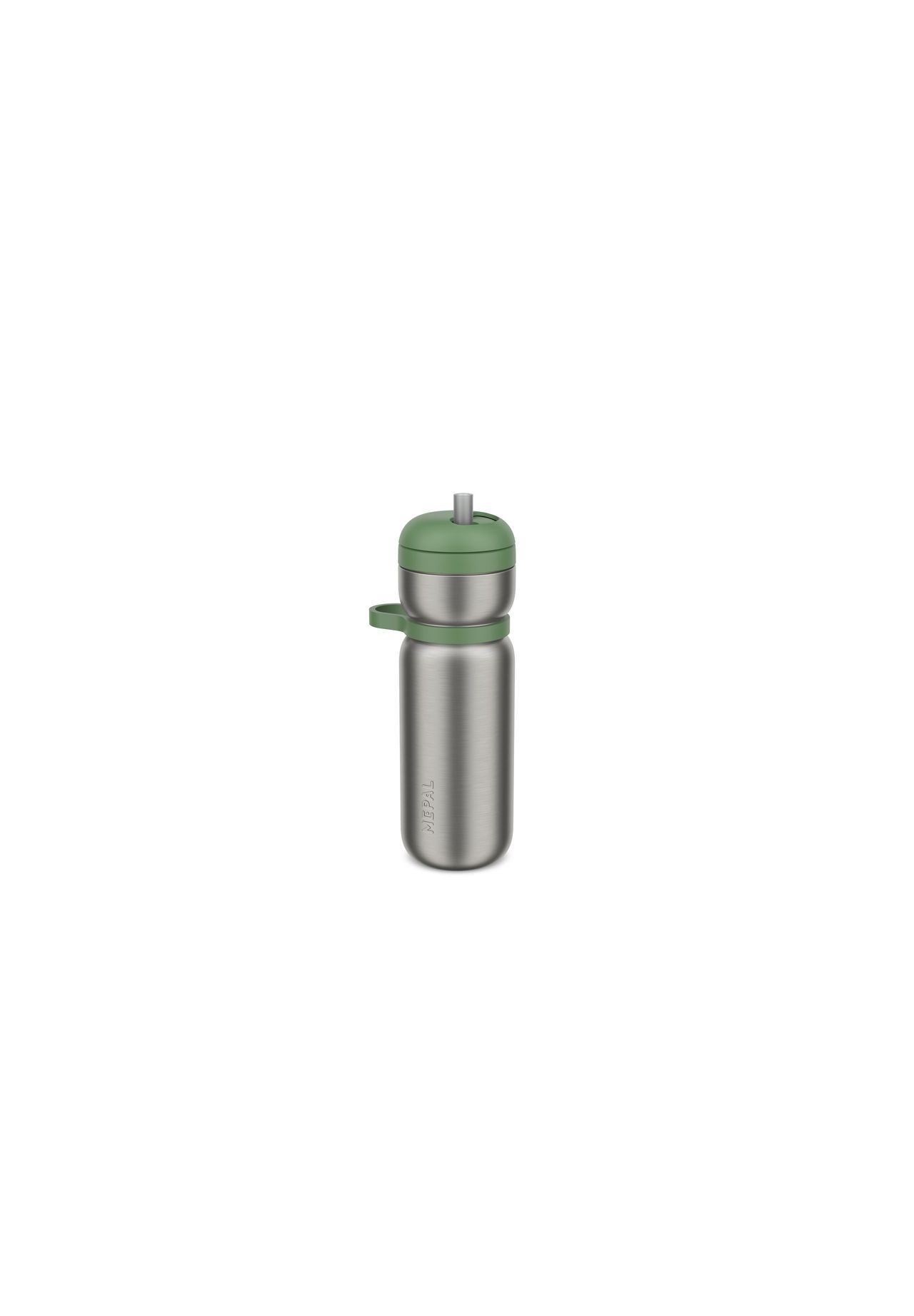 Mepal Isolier-Trinkflasche Twist Sport 600ml Moosgrün Silikon - Bild 6