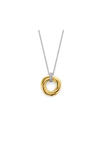 TI SENTO Timeless Energy - Damen Kette mit Anhänger "Timeless Energy 3972ZY", 925er Silber - bicolor