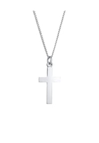 elli. - Halskette Kids Symbol Kreuz Religion Kommunion 925 Silber - Silber