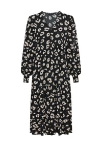 MANGUUN collection - Shirtkleid, 3/4-lang, für Damen - 1 RED PRINT