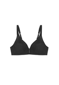 TRIUMPH - Everyday Eileen Bügelloser-BH, schmale Träger, Loch-Details, für Damen - SCHWARZ