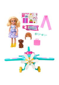Barbie - Puppen-Set "New Chelsea Can Be - Flugzeug" - BUNT
