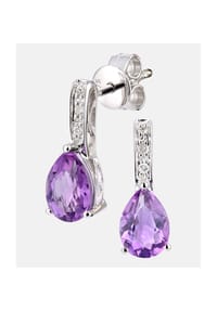 Diamant L'eternel - Ohrhänger, mit Diamant, 375 Weißgold - white gold