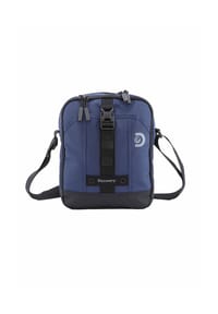 Discovery - Schultertasche Shield aus recyceltem RPET-Polyester - Blue