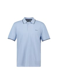 GANT - Herren Poloshirt - TIPPING PIQUE RUGGER, Kurzarm, Knopfleiste, Logo, uni - Beige (Oat)