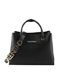 VALENTINO BAGS - ALEXIA Henkeltasche "Alexia", Kunstleder, Emblem, uni, für Damen - GRIG/MULTICOLOR