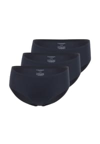 SCHIESSER - Panty 3er Pack Invisible Soft - Maple