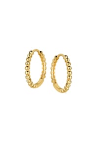 dkeniz - Creolen 925/- Sterling Silber - gelb