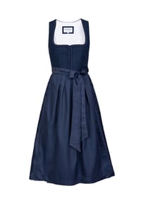 EDELNICE - Langes Dirndl Clarissa Dunkelblau - blau