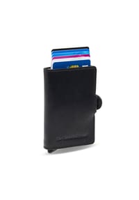 The Chesterfield Brand - Baldwin Kreditkartenetui RFID Schutz Leder 6.5 cm - black