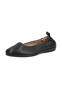 legero - Leder Ballerinas - Schwarz