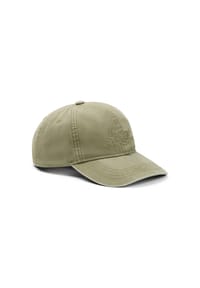 camel active - Cap aus Canvas mit Stickerei - Blattgrün