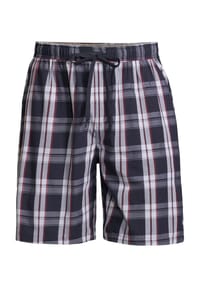 MANGUUN - Schlafanzug-Hose, Baumwolle, Eingrifftaschen, für Herren - MARINE-ROT