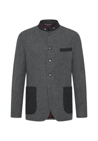 KaiserLich - Trachtenjacke 5446 in Woll-Optik - anthracite
