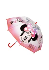 Disney - Disney Minnie Kinder Ø71 cm Regenschirm manueller Bubble-Schirm - Rosa 45x45x60 cm