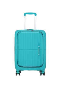 GLOBETROTTER LAHN - 4-Doppelrollen-Trolley, Hartschale - DK.GREY 7488