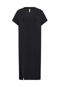 SOYACONCEPT - Shirtkleid "SC-Banu 218", V-Ausschnitt, für Damen - 9999 BLACK