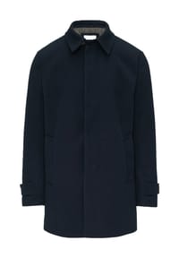 s.Oliver BLACK LABEL - Kurzmantel, Klappkragen, wattiert, für Herren - 97W8 GREY/BLACK