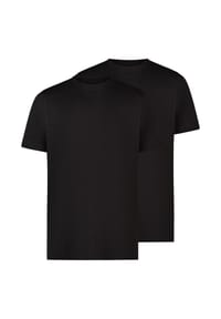 LERROS - T-Shirt, 2er-Pack, Baumwolle, für Herren - 100 WHITE