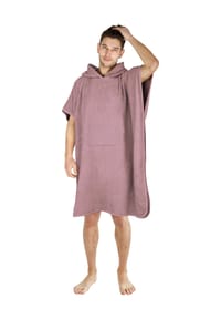 normani® - Badeponcho aus Bio-Baumwolle Sitra - Anthrazit