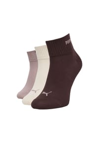 PUMA® - Kurzsocken, 3er-Pack - 001 WHITE / BLACK