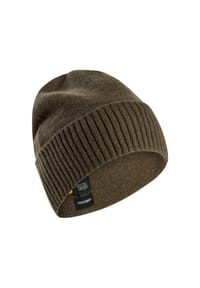 camel active - Beanie aus reiner Lammwolle - Dunkelbraun