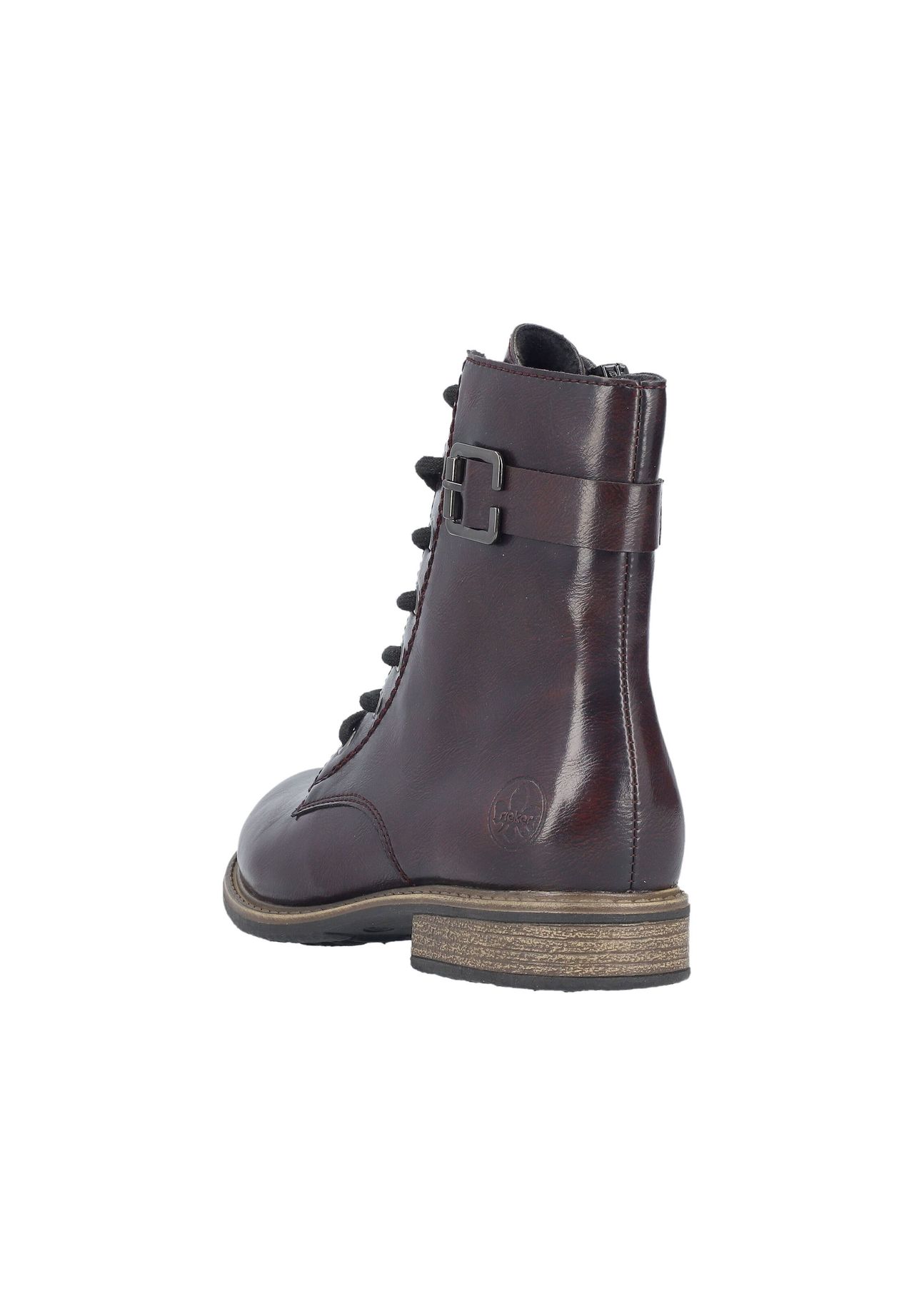 Rieker SchnüTstiefeletten, Metall-Detail, FüR Damen, Rot, 38