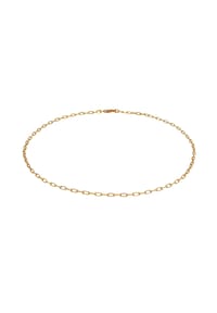 elli. - Halskette Choker Gliederkette Oval Trend 925 Silber - Gold