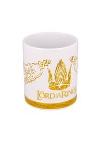 COFI - Lord of the Rings Tasse 325ml Keramiktasse mit Geschenkbox - Weiß 12x10x10 cm