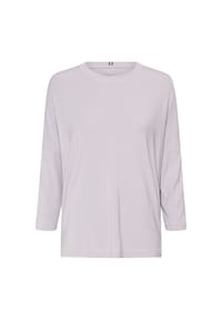 camel active - Langarmshirt mit Rundhalsausschnitt - Beere