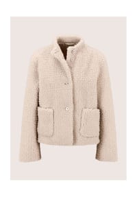 MADELEINE - Kurze Teddy-Jacke - cappuccino