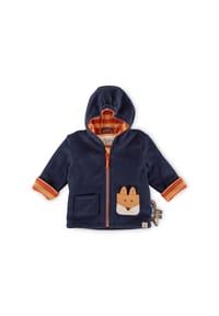 sigikid® - Polarfleecejacke Wild Fox , für Babys - Dunkelblau