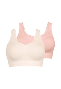 Anita - Bustier 2er Pack Lotta Lace Prothesen BH - Crystal