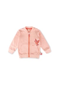 sigikid® - Sweatjacke Pink Birds ,  für Kinder - Hellrosa