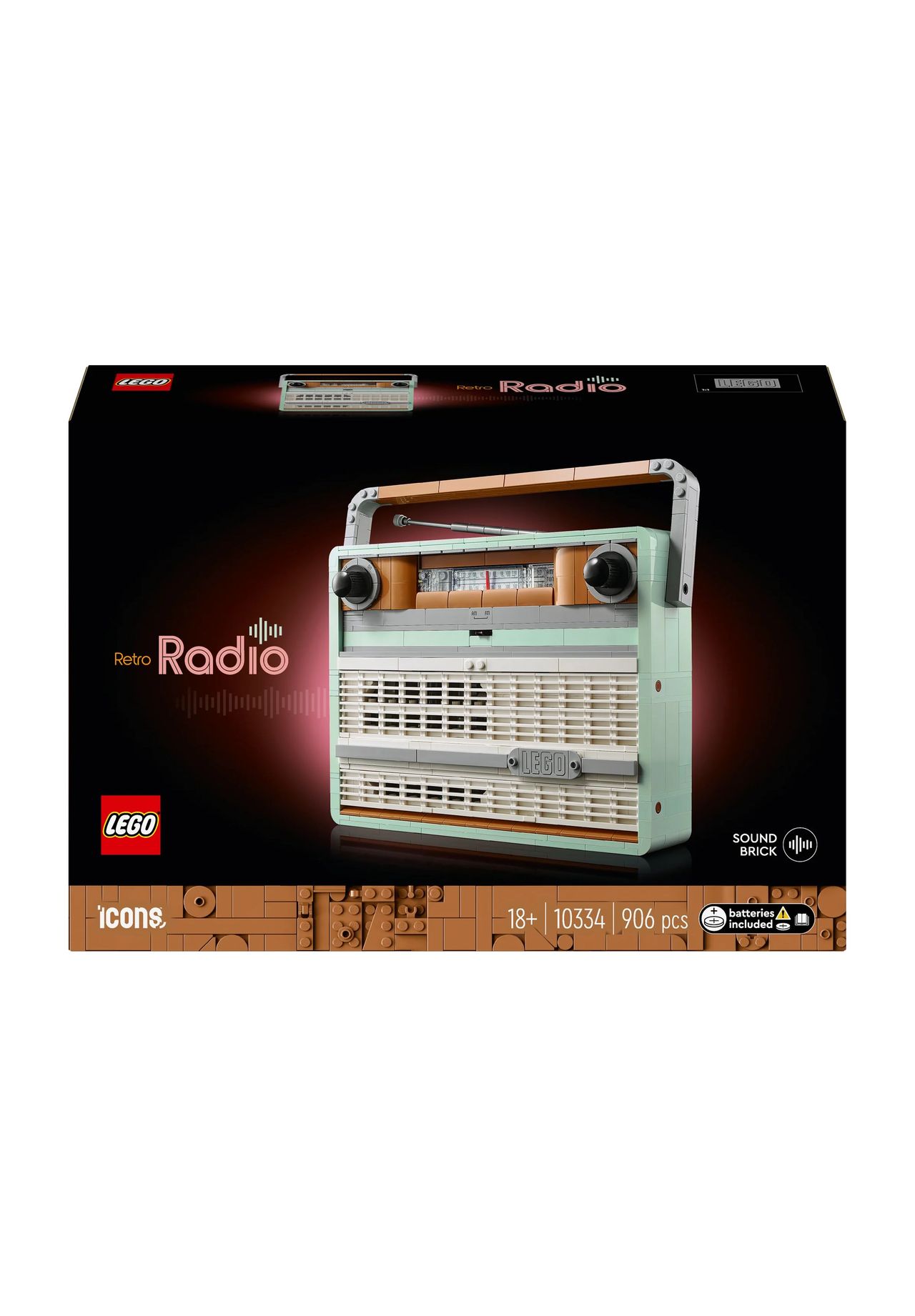 Lego ICONS 10334 Retro-Kofferradio - Neu & OVP - Bild 13