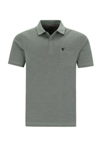 hajo - Poloshirt Softknit Polokurzarmshirt - grün