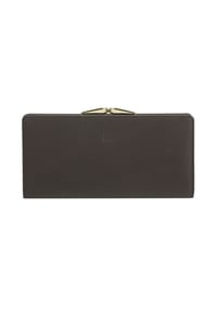DuDu Chiloé - Geldbörse RFID Schutz Leder 19.5 cm - coffee brown