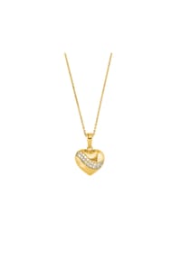 amor - Kette mit Anhänger - Gold