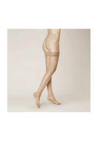 KUNERT - Beuty 7 Feinstrümpfe, halterlos, uni, für Damen - 0540 CASHMERE