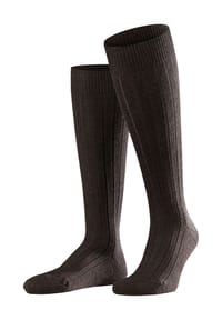 FALKE - Kniestrümpfe, Merinowolle, für Herren - 3000 SCHWARZ